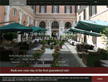 Tablet Screenshot of hotelrospigliosi.com